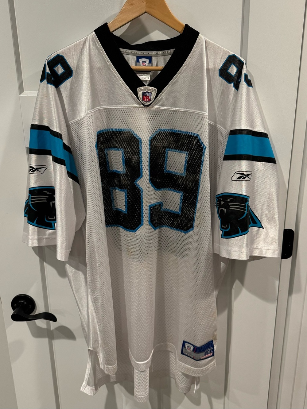 Vintage Steve Smith Carolina Panthers Jersey #89 Sz XXL